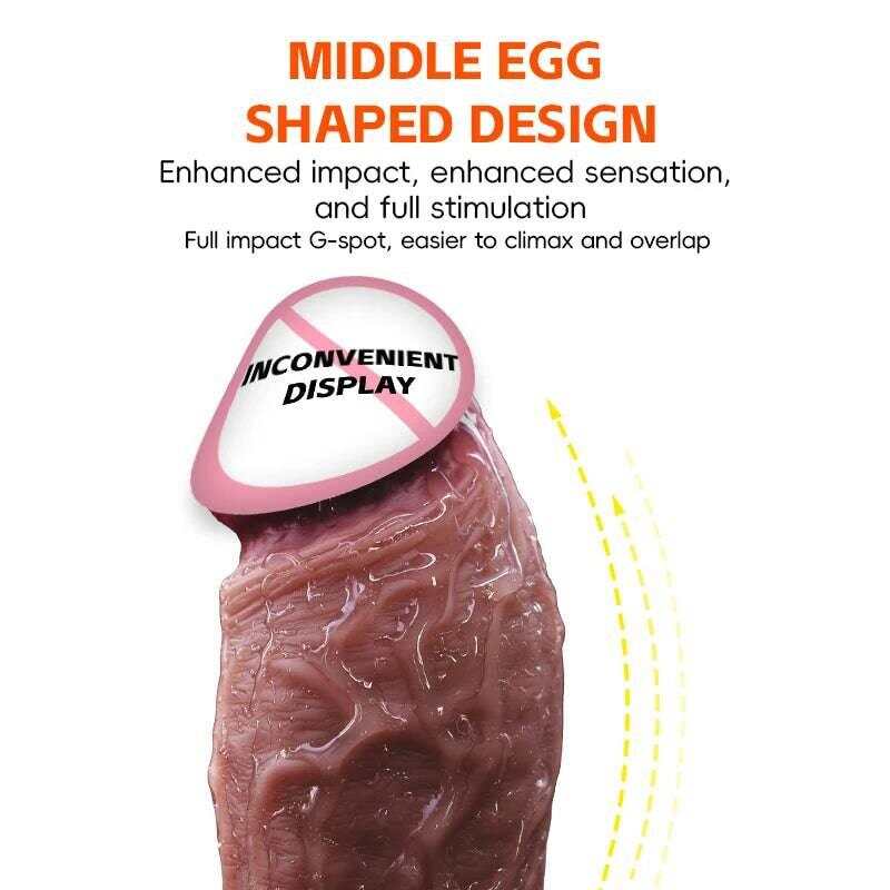 Realistic Dildo women - powerful suction cups, realistic soft skin and adult sex toys - perfect for masturbation!