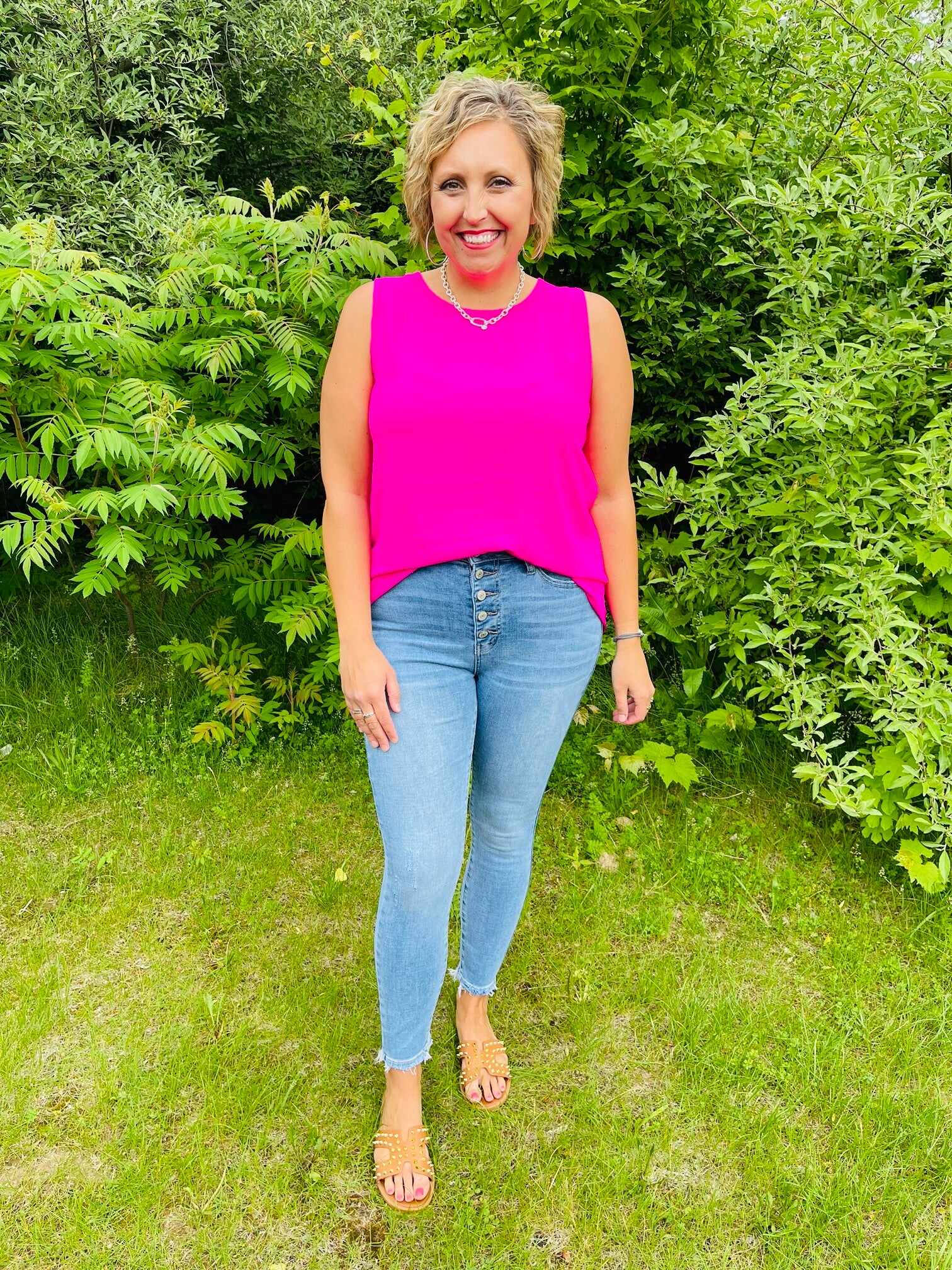 PLUS/REG Feel So Fly Button Fly Skinny Jeans