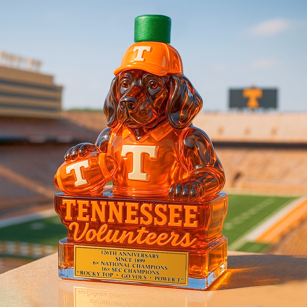 复制Tennessee Volunteers Whiskey Bottle