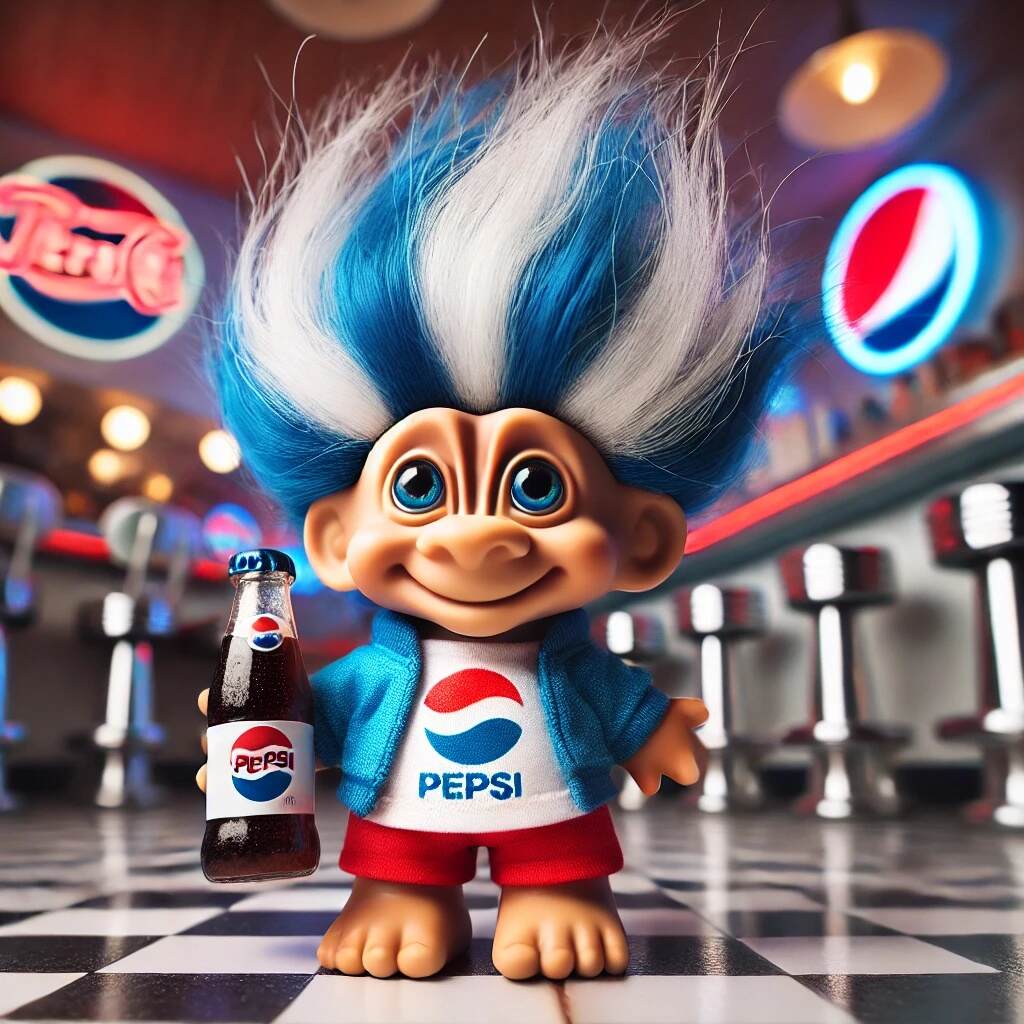 Soda Troll Doll Collector's Edition