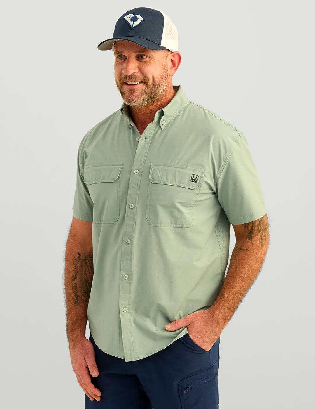 Next Level Short Sleeve Button-Down