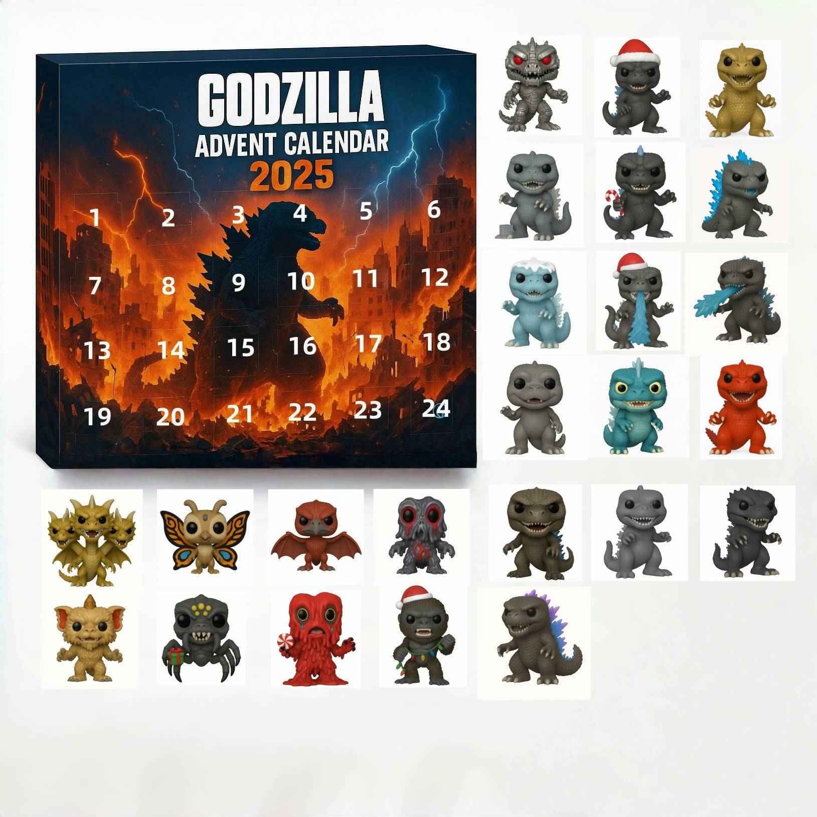 2025 Godzilla Advent Calendar