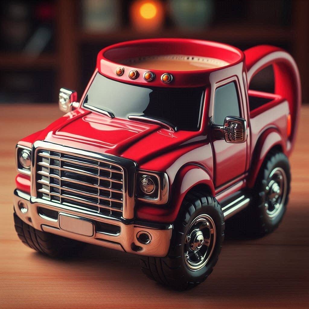 🚗☕Pickup Truck Mug