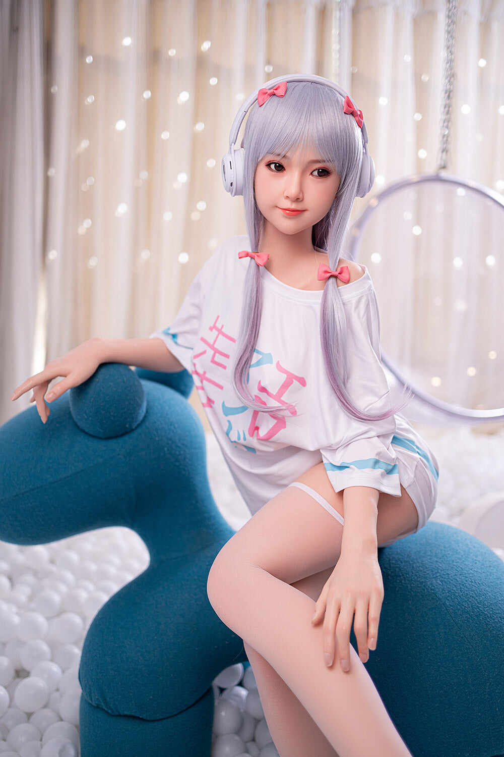 Corrinne 5ft18 / 158cm #30 Head Full Silicone Small Breasts Cute Custom Sex Doll