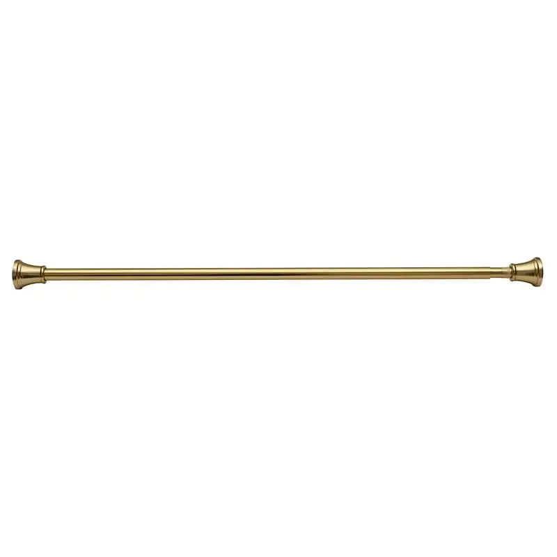 Utopia Alley Adjustable 72-Inch Shower Curtain Tension Rod - Rust-Proof Aluminum with Rubber End Cap, No Drill Installation