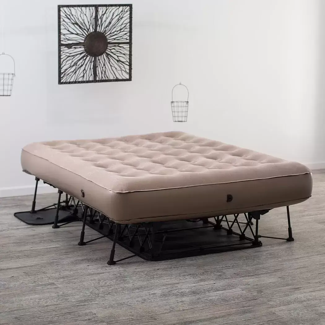 💝(Special discount) Portable and fast inflating Inflatable bed with support🛏️
