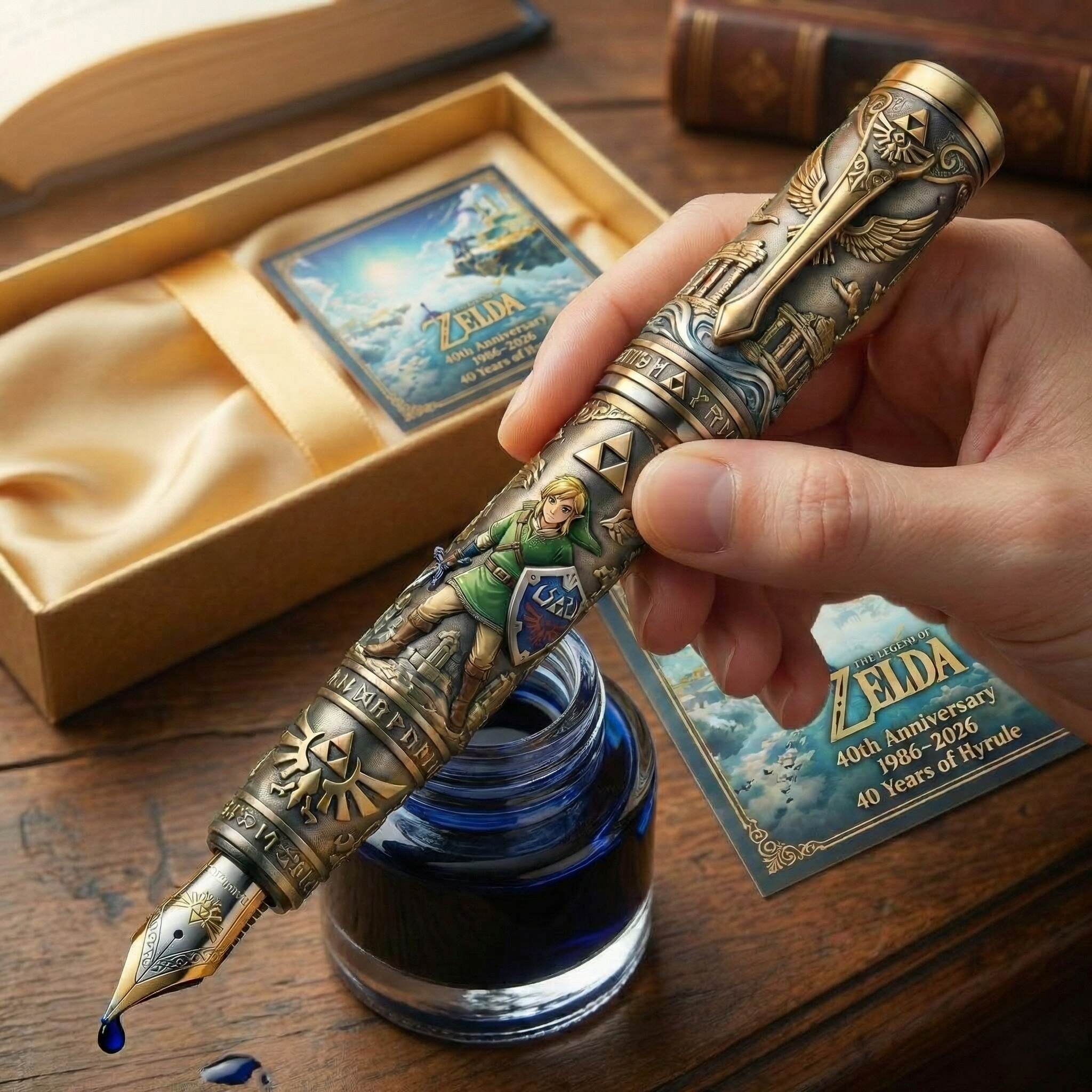 ✒️ The Legend of Zelda – 40th Anniversary Collector’s Pen
