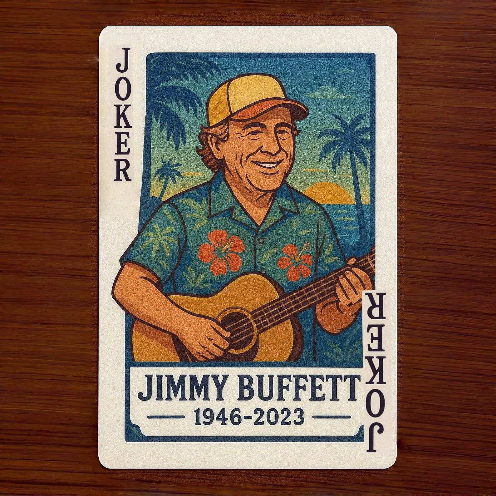 Jimmy Buffett 1946–2023 Memorial Playing Cards