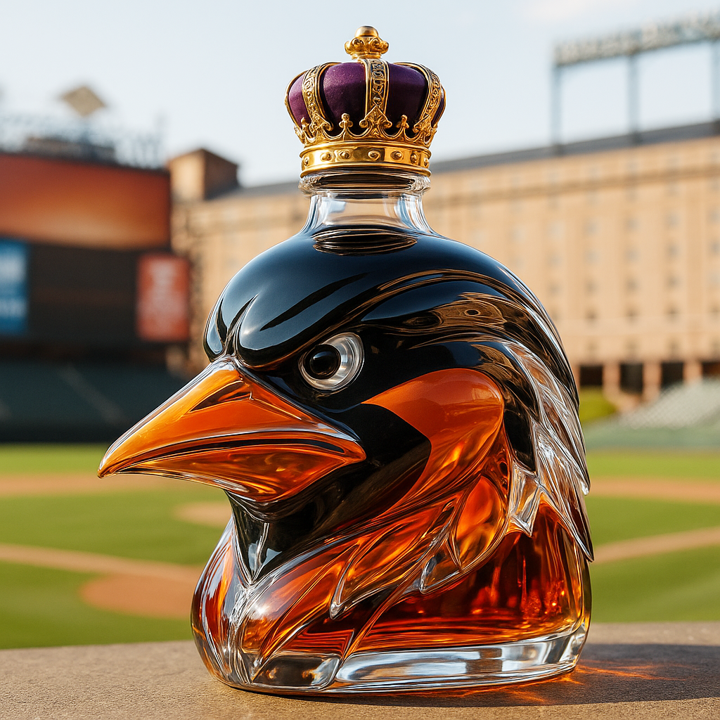 Baltimore Orioles Limited Edition Whiskey Bottle