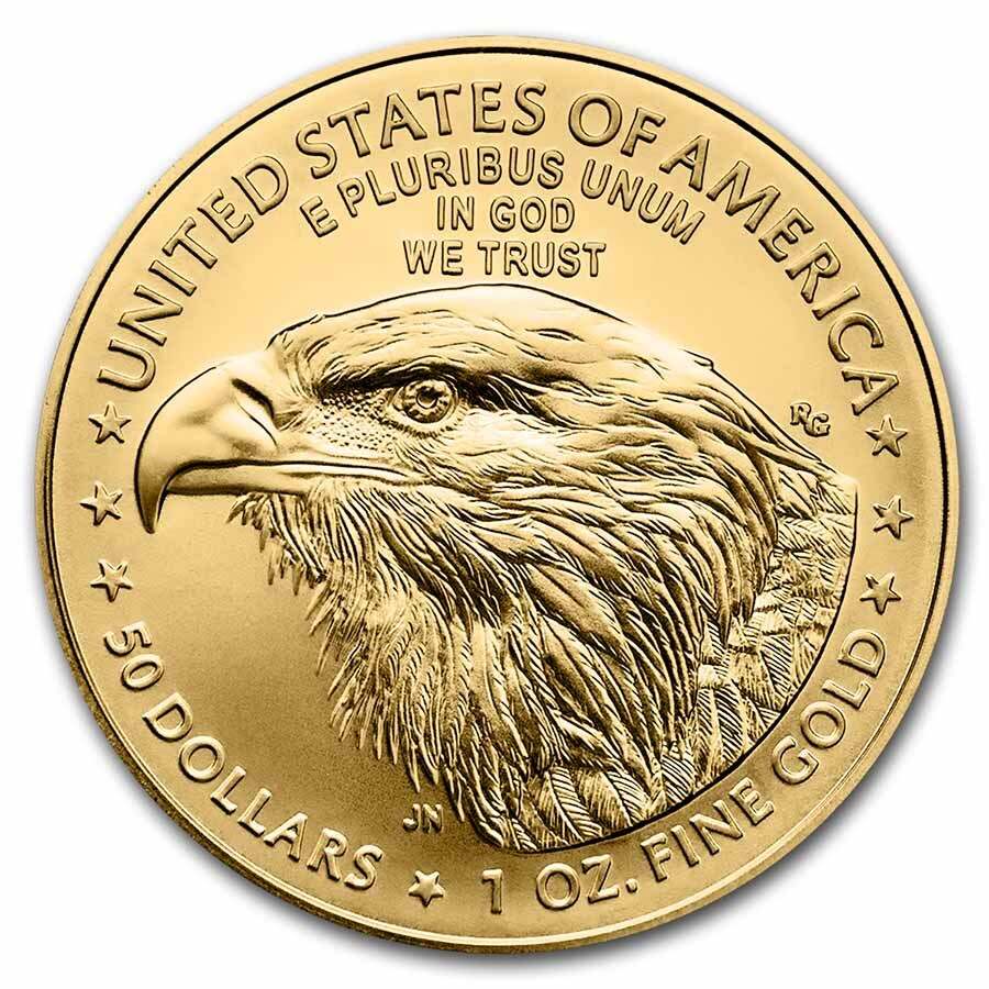 2021 1 oz American Gold Eagle Coin BU