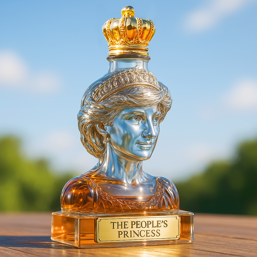 Princess Diana Commemorative Whiskey Bottle