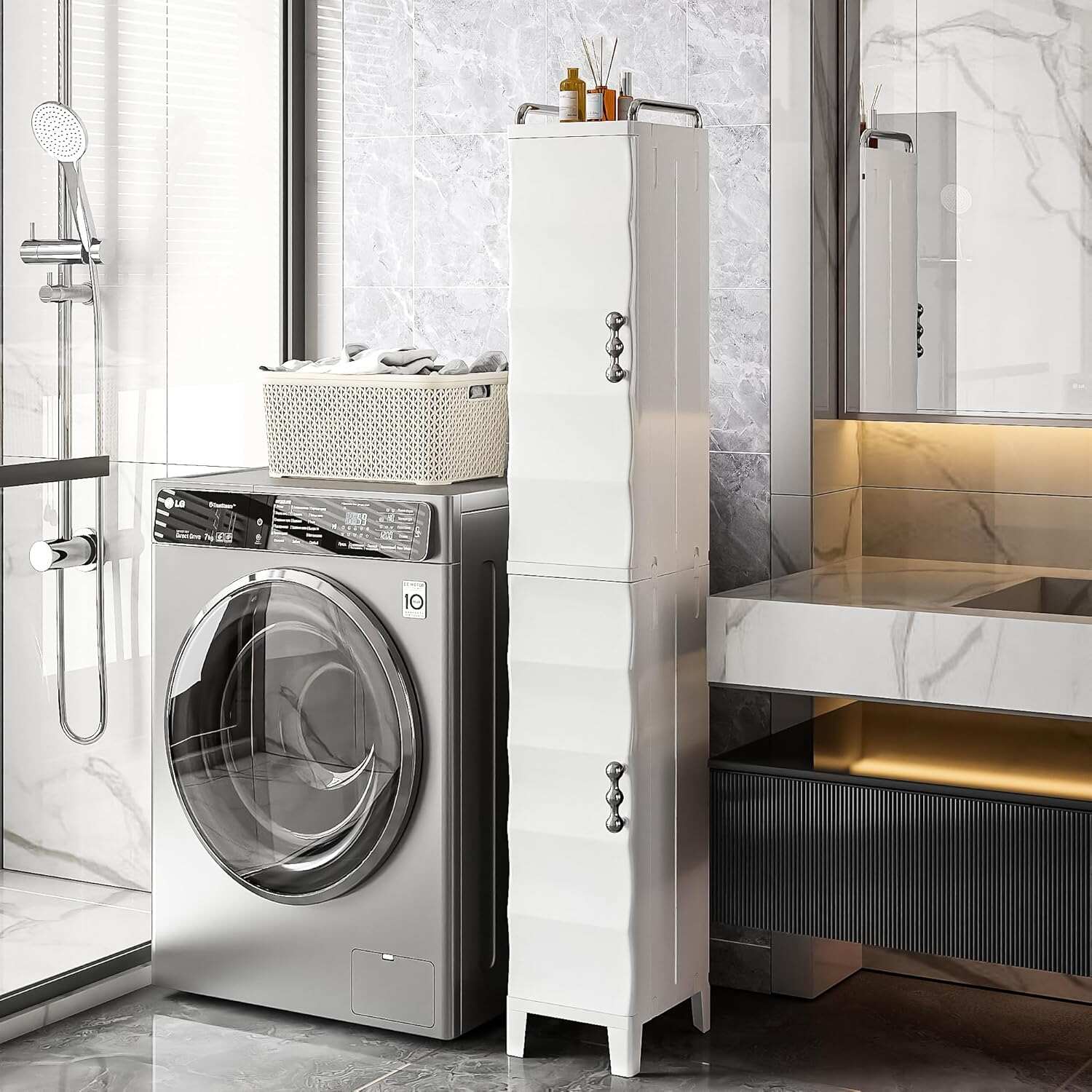 VECELO Narrow Storage Cabinet