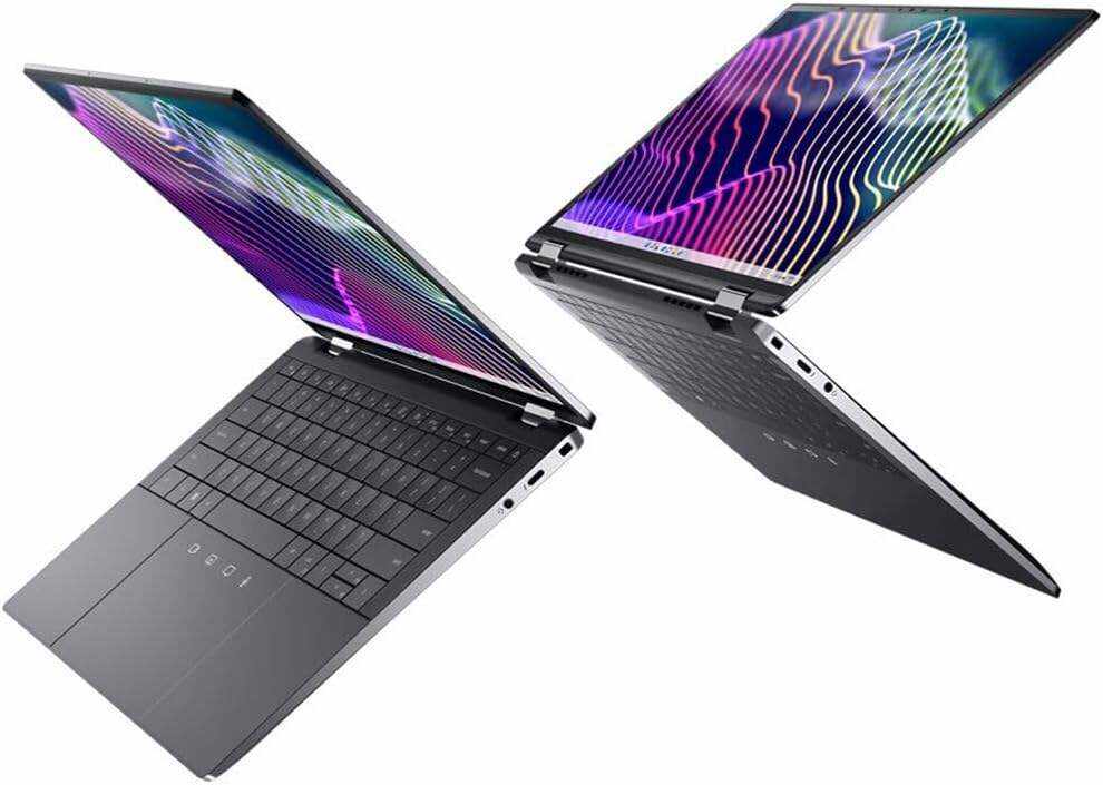 1 Latitude 9000 (9440) 2-in-1 Laptop - 14 inch QHD+ (2560 x 1600) 500-nits Touch Display - Intel Core i7-1365U 10-Core (13th Gen) - 512GB SSD - 32GB RAM - Win11 pro