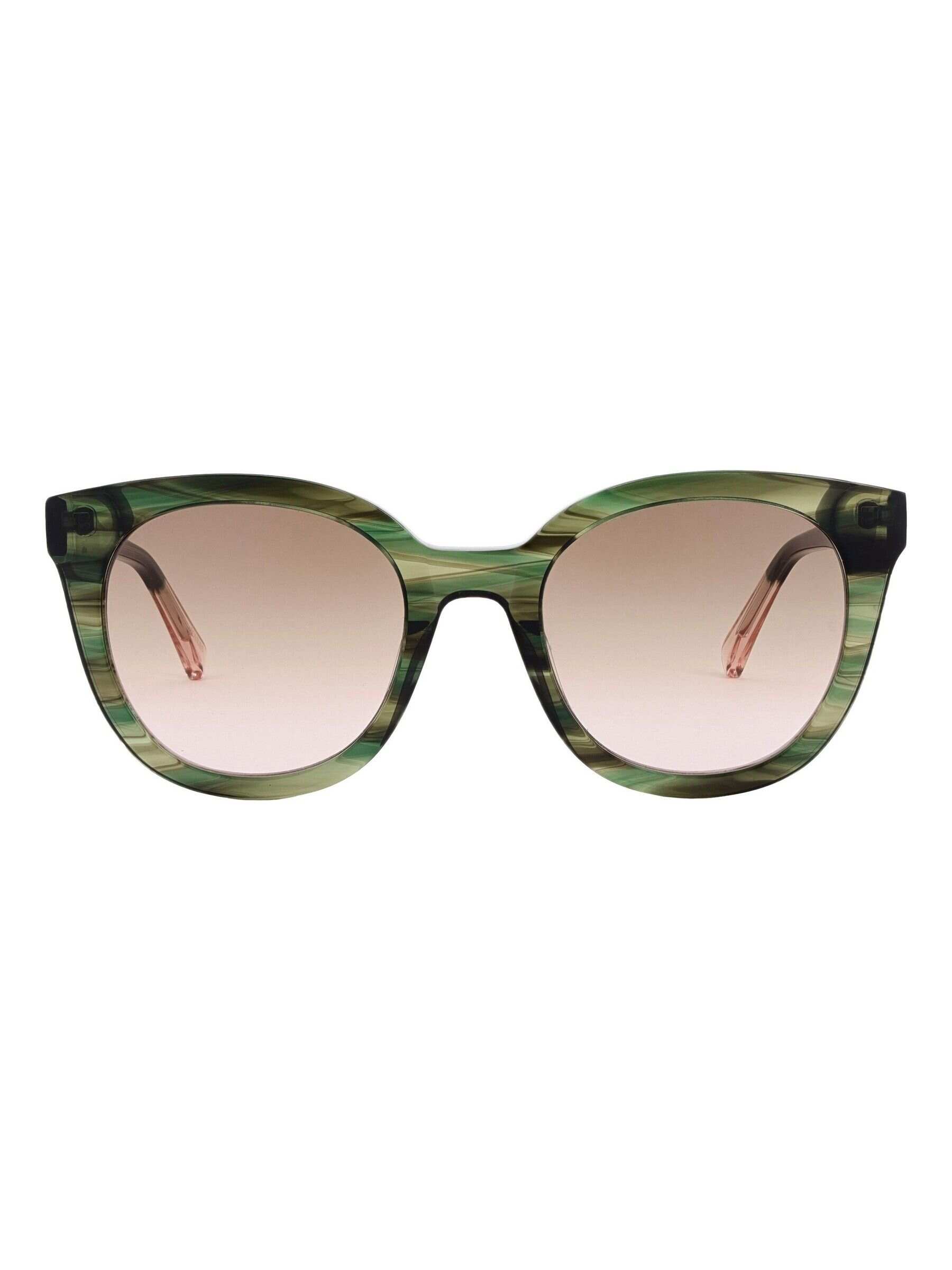 Green Round Sunglasses