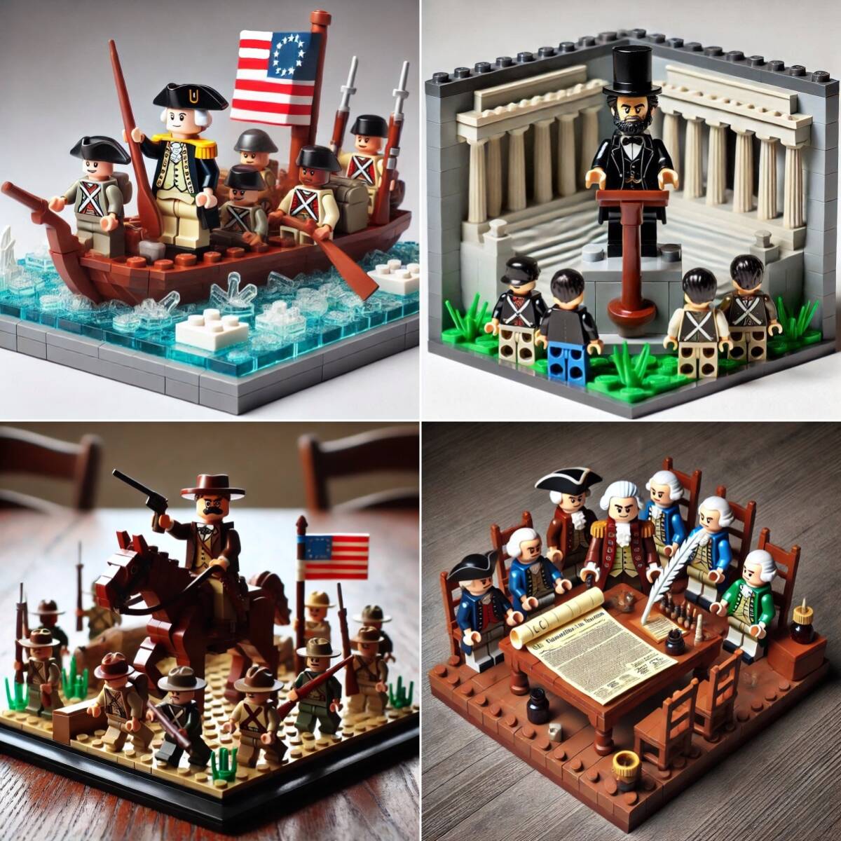 American History Bricks