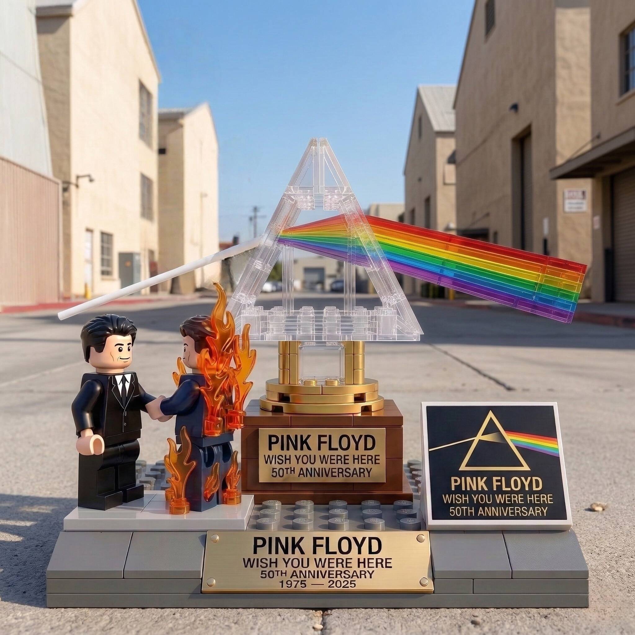 Pink Floyd “Wish You Were Here” 50th Anniversary Collector Display