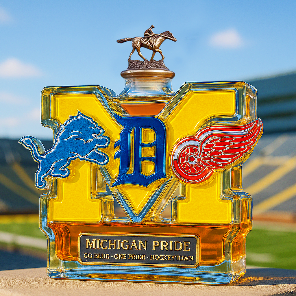 Michigan Glory Whiskey Bottle
