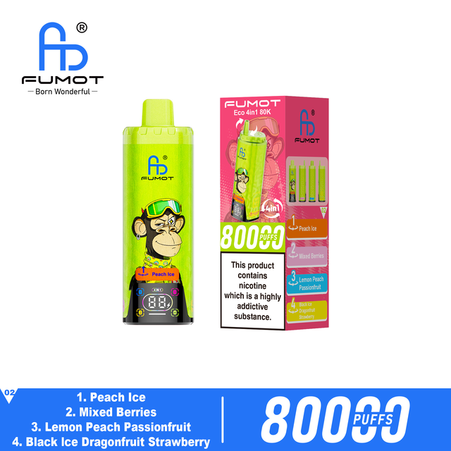 Fumot 4in1 80K -Disposable Vape