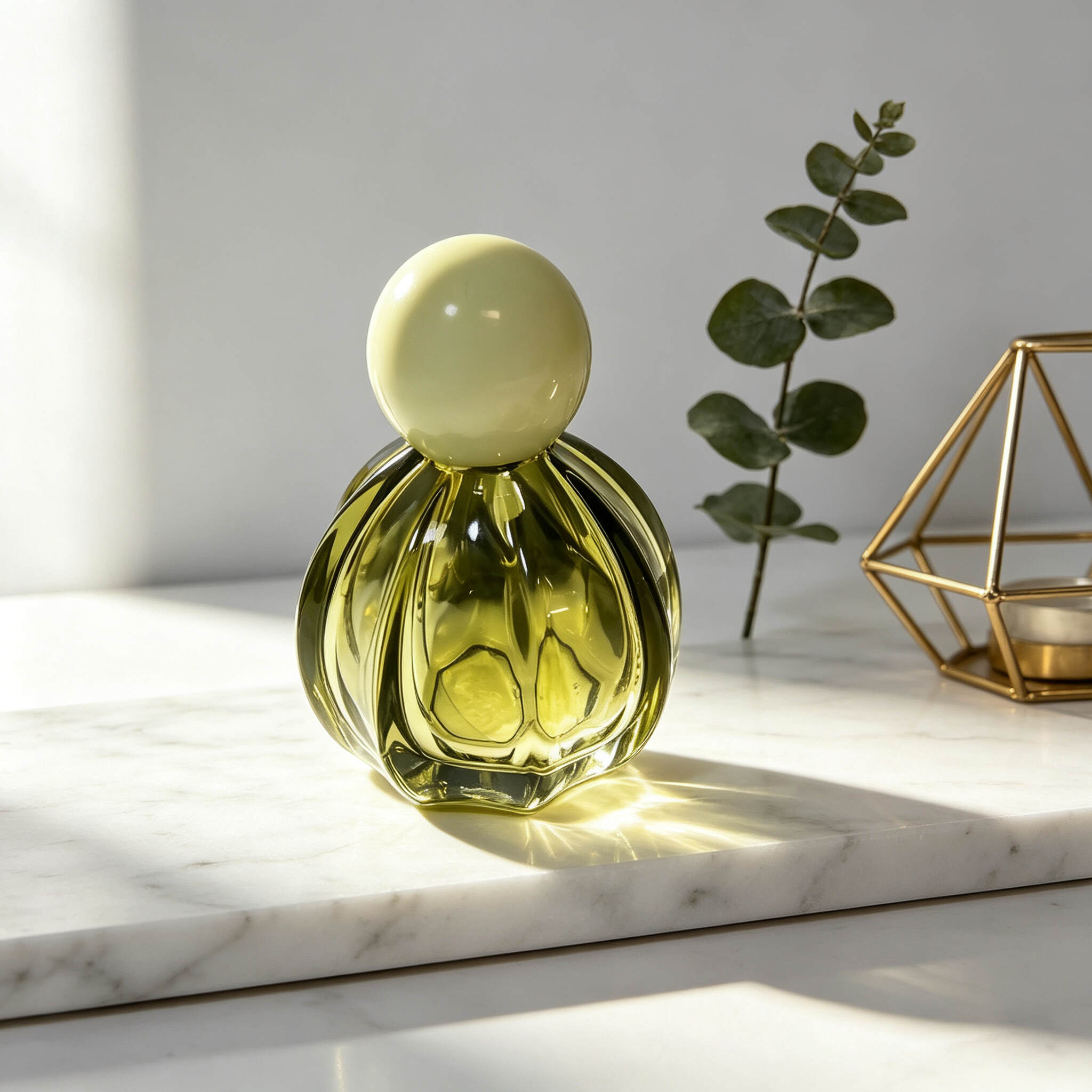 Vintage Pumpkin Shaped Perfume Spray Bottle