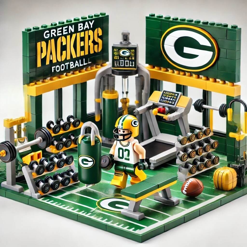 Football Team GYM Building Blocks