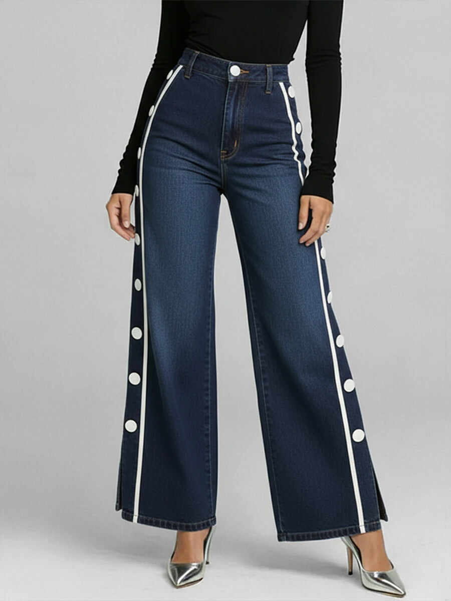 🔥Summer Arrivals🌟Stylish Casual Button-down Jeans