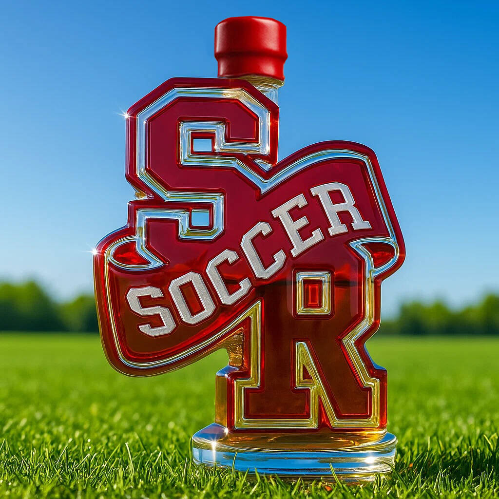 Soccer Whisky Bottle