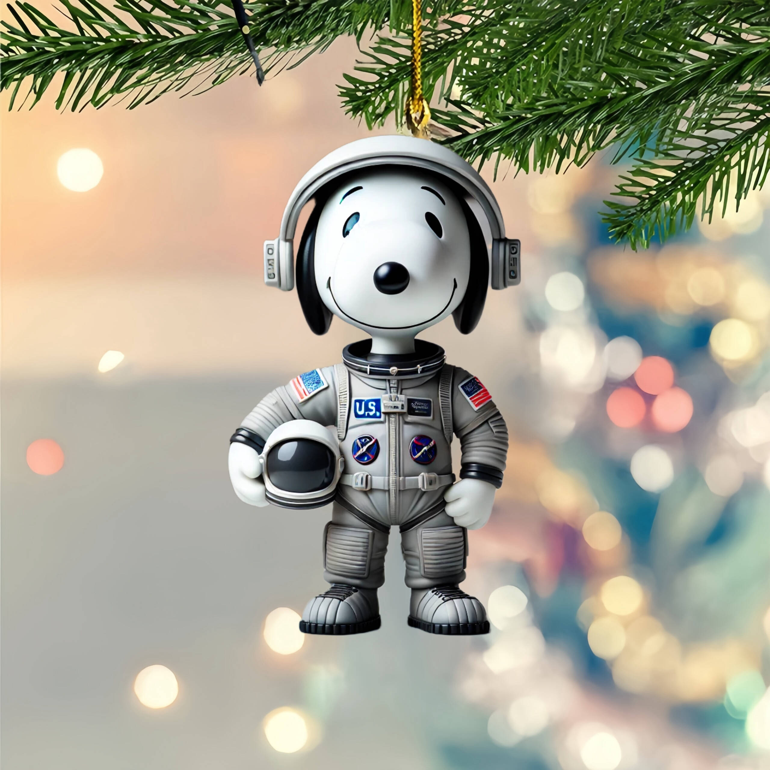 🔥LAST DAY 50% OFF- 🎖️Veteran Tribute Snooopy & lucy Ornaments
