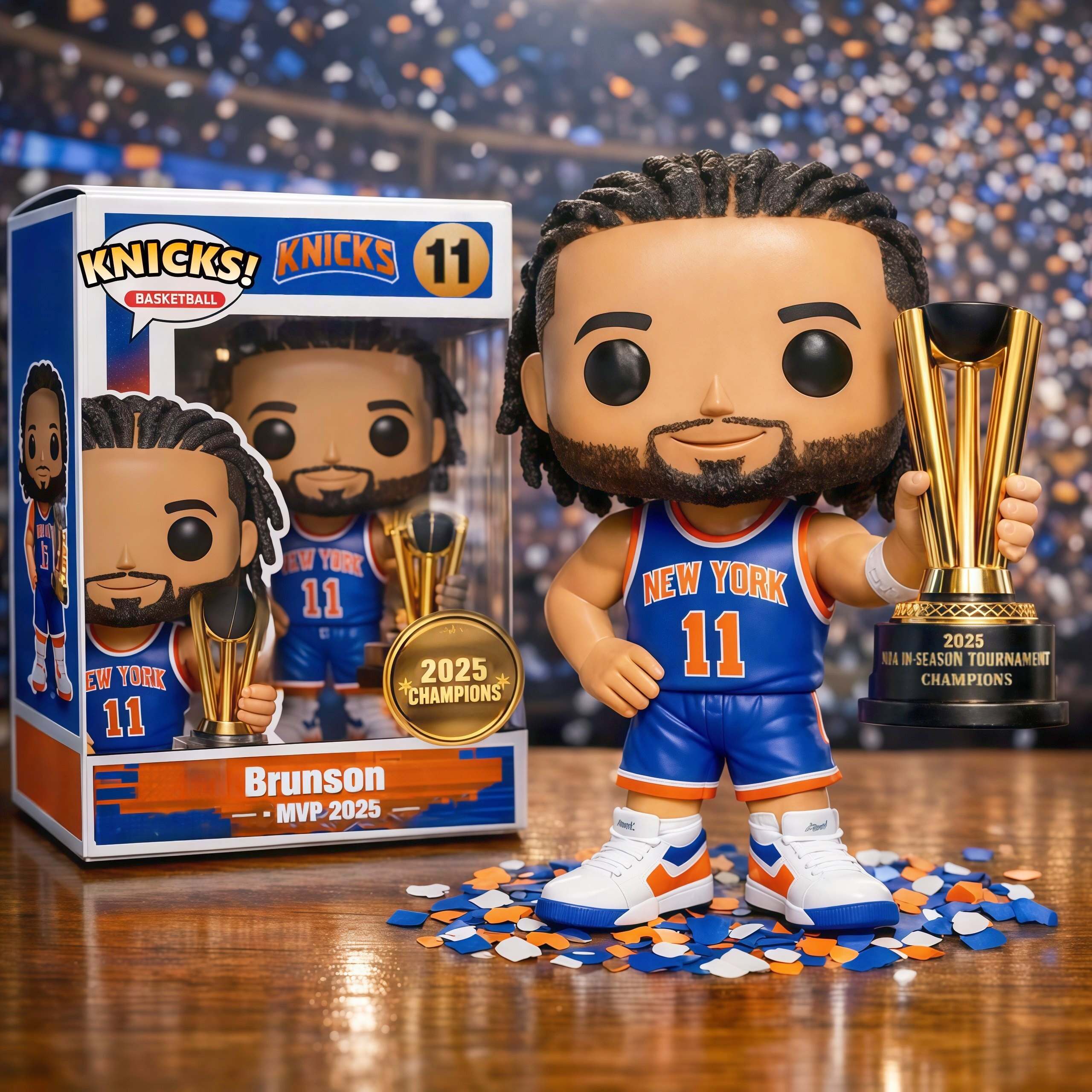 2025 Brunson Cup MVP Pop Figure!