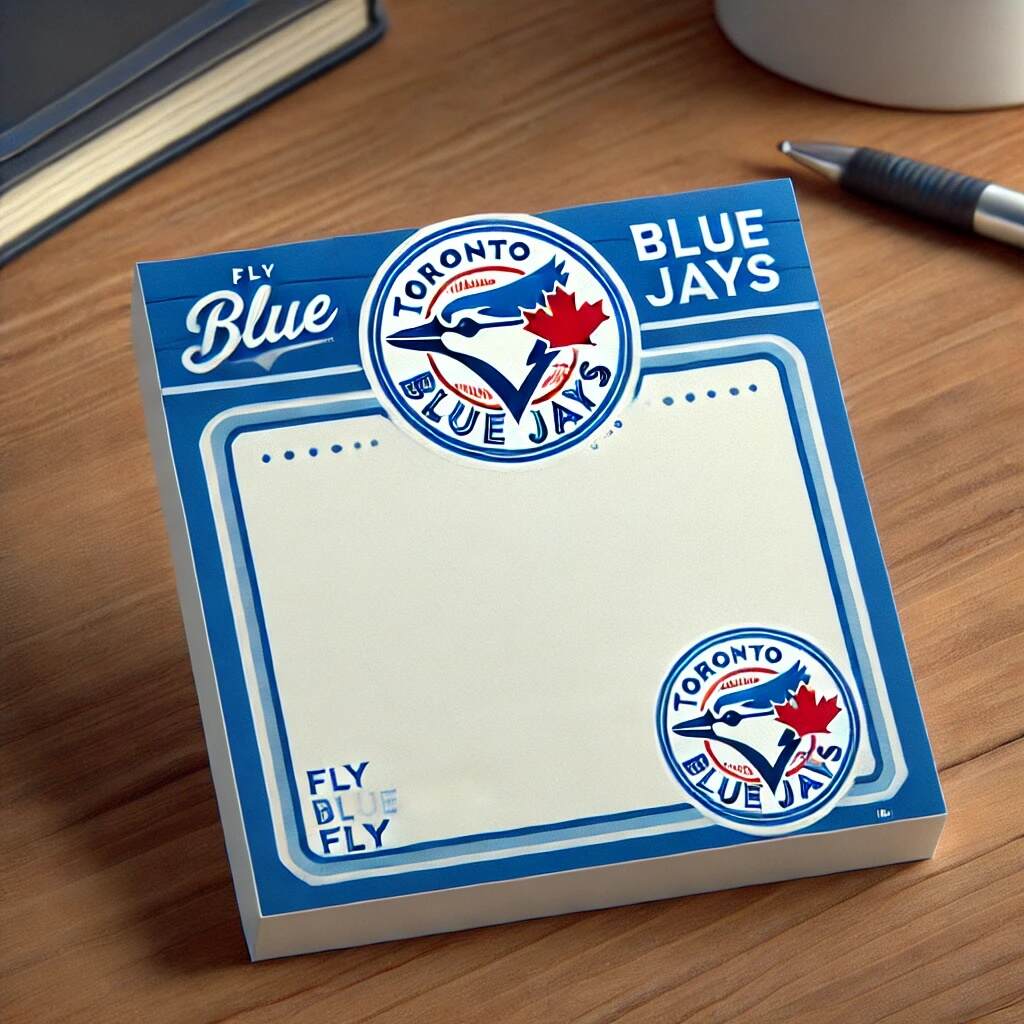 Baseball Team Sticky Notes