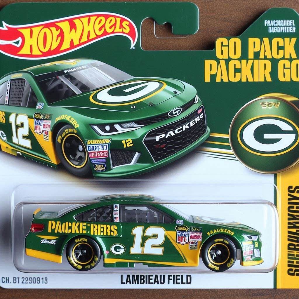 Hot Wheels NFL NASCAR Racing Rides