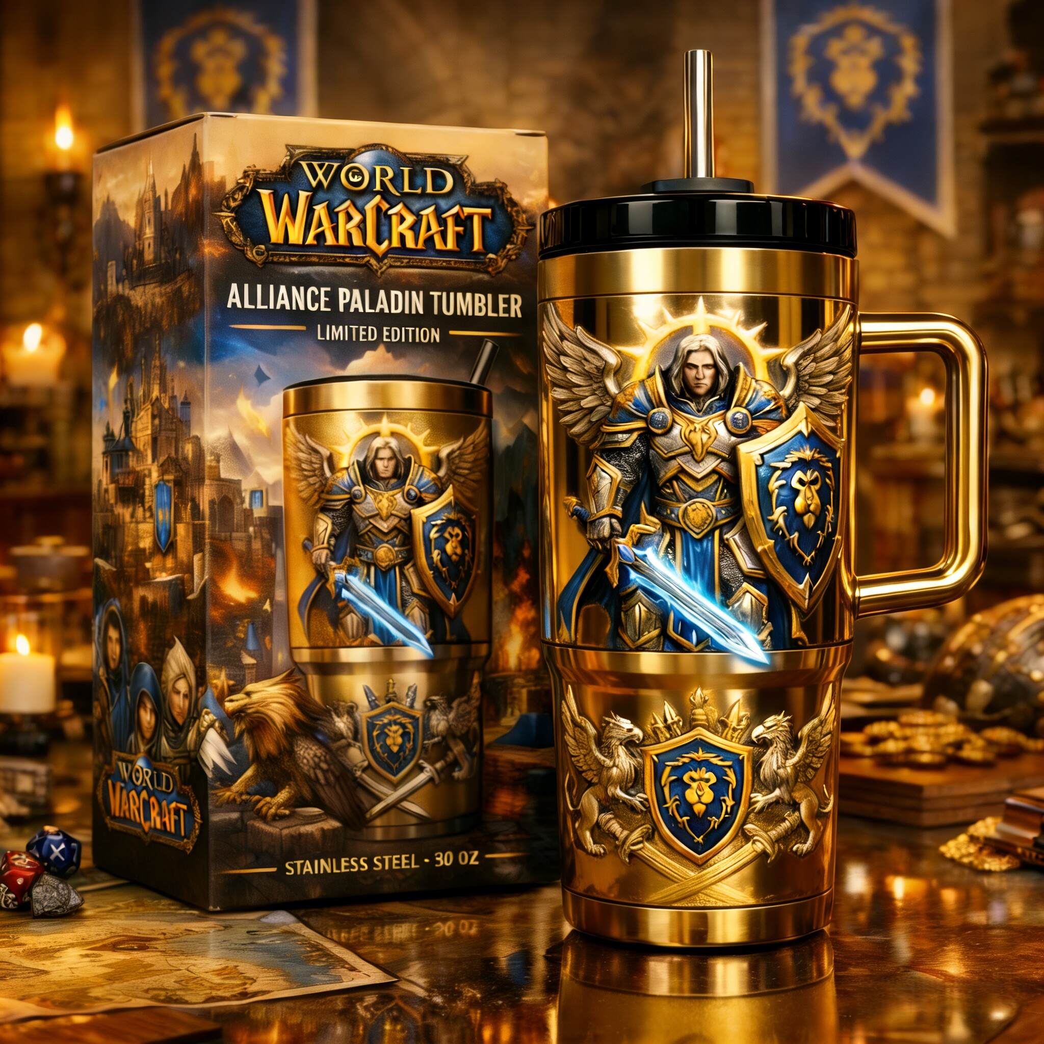 World of Warcraft Collector’s Edition Tumbler