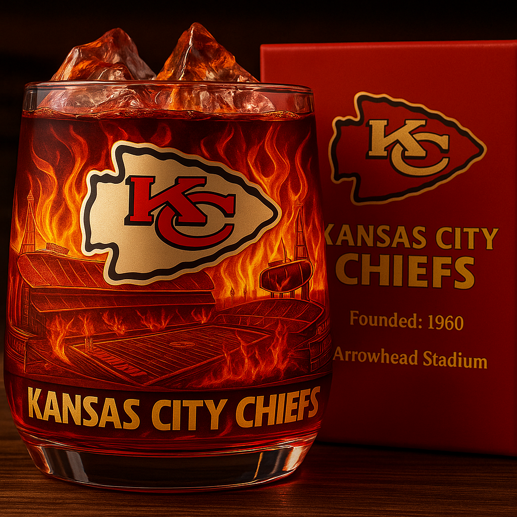 Kansas City Chiefs Glass