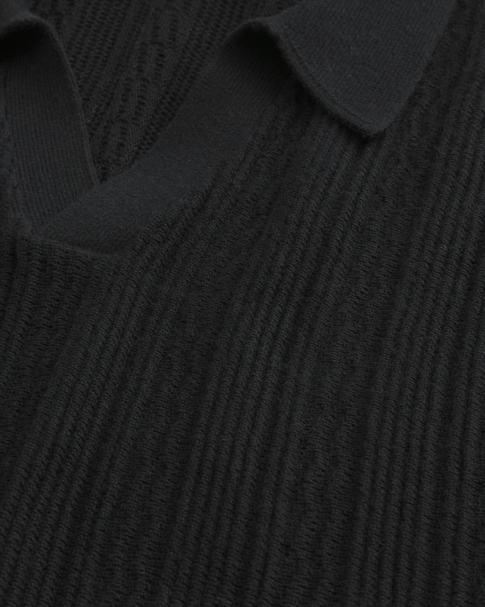 Boxy Short-Sleeve Sweater Polo