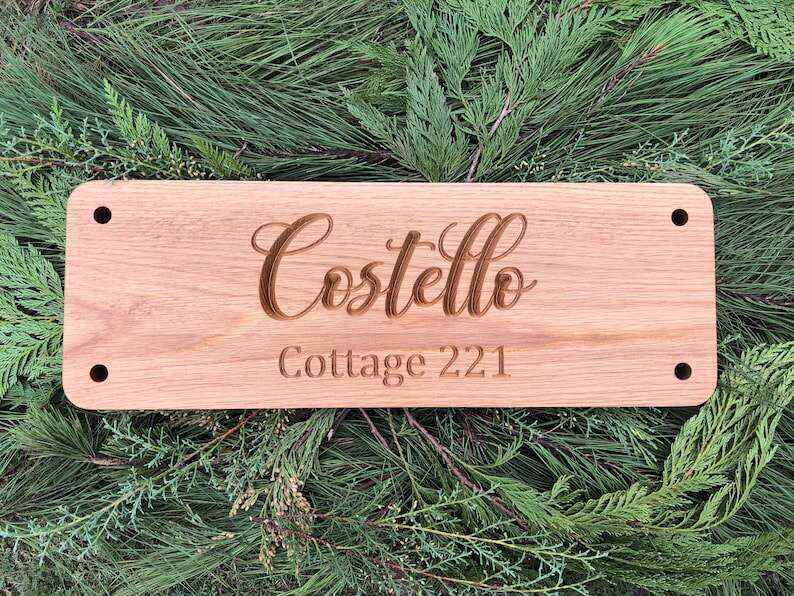 SEA ISLAND white oak personalized swing