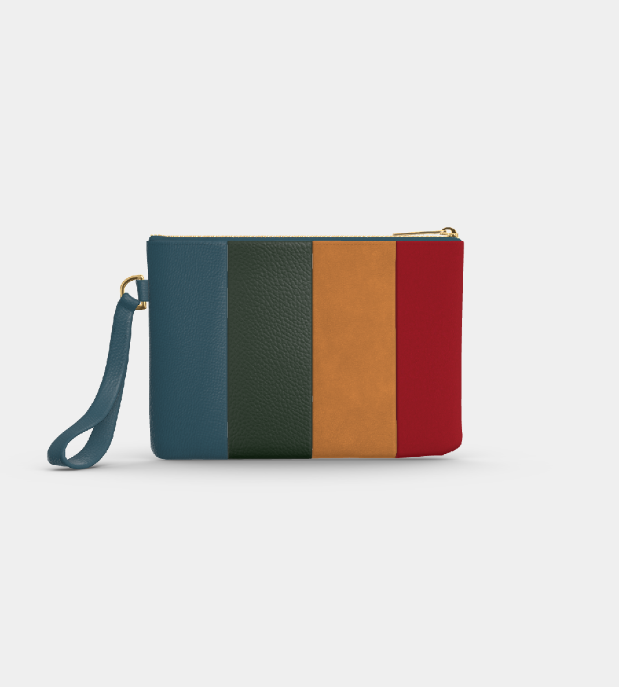 Custom Grace Colorblock Wristlet