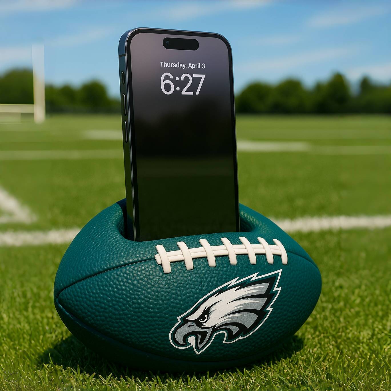 NFL football phone holder
