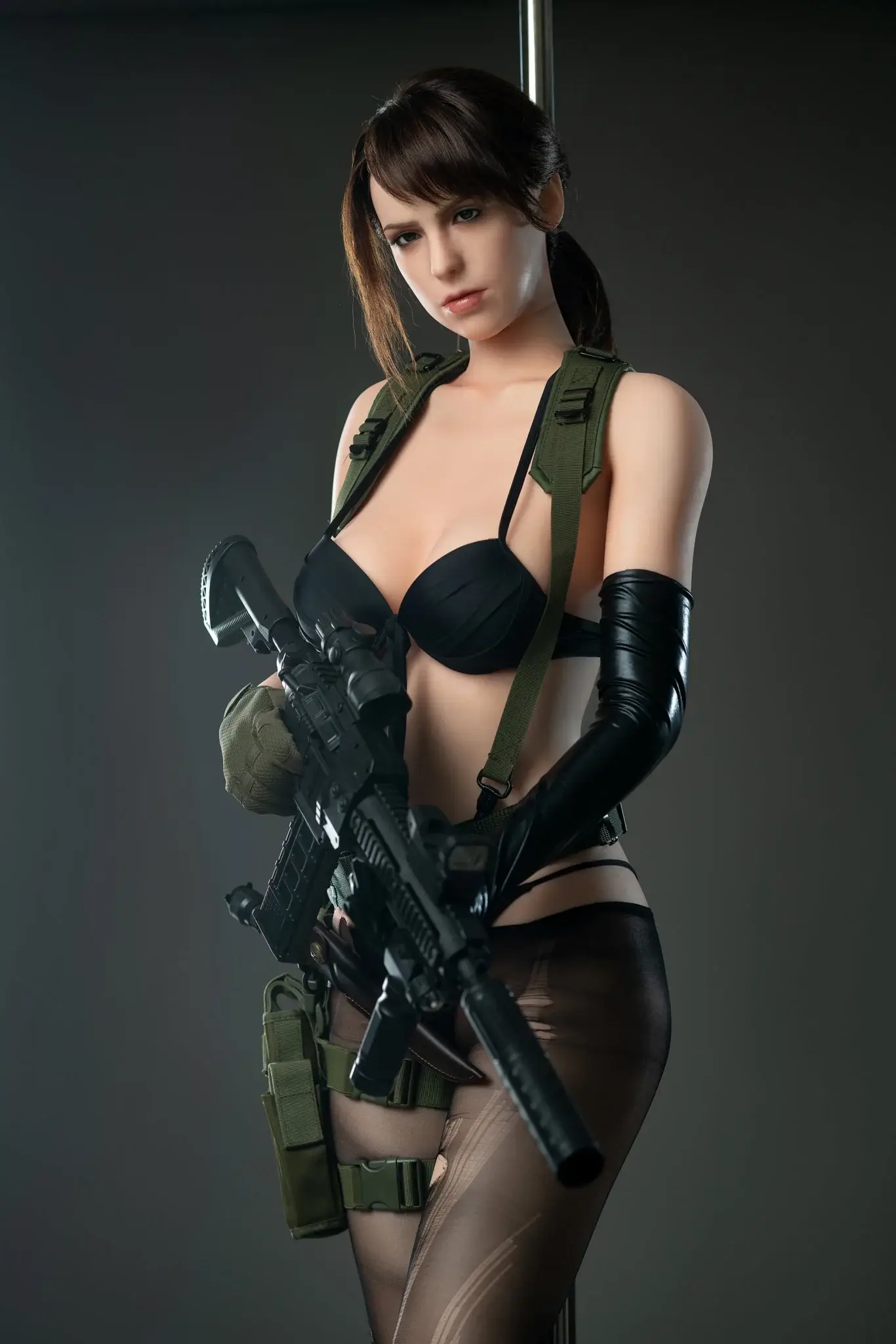 Quiet Lady Silicone Sex Doll - Game Lady Doll