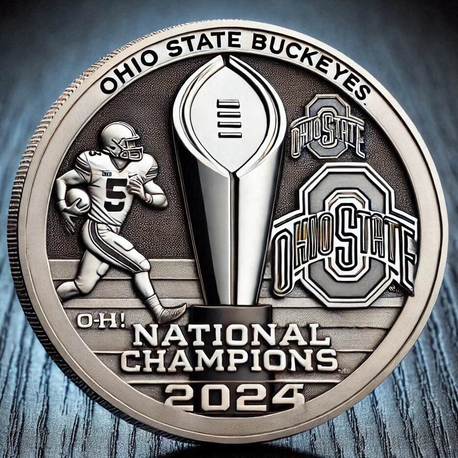 Cheer! Ohio State Buckeyes Coin