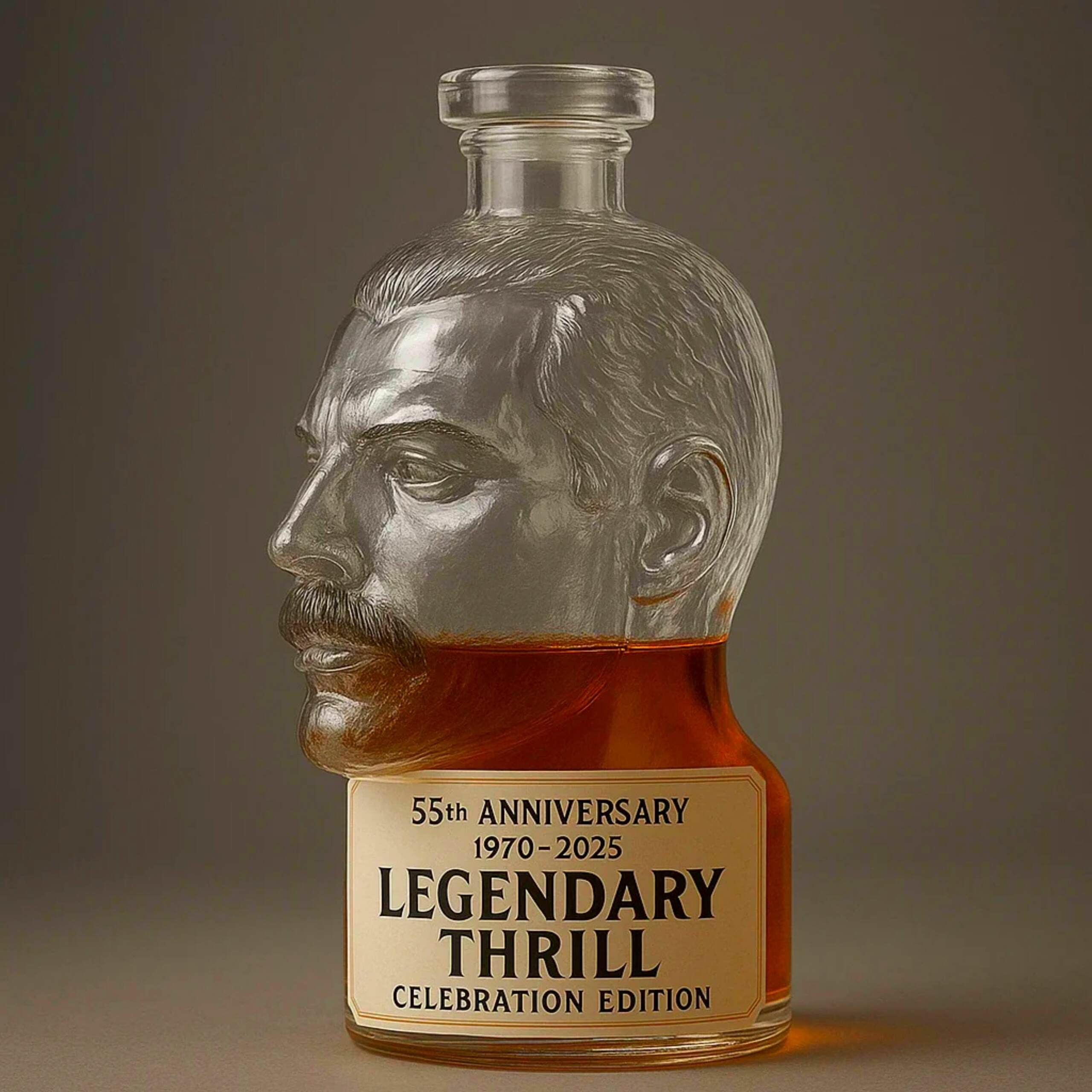 Freddie Mercury 55th Anniversary Whisky Edition Bottle