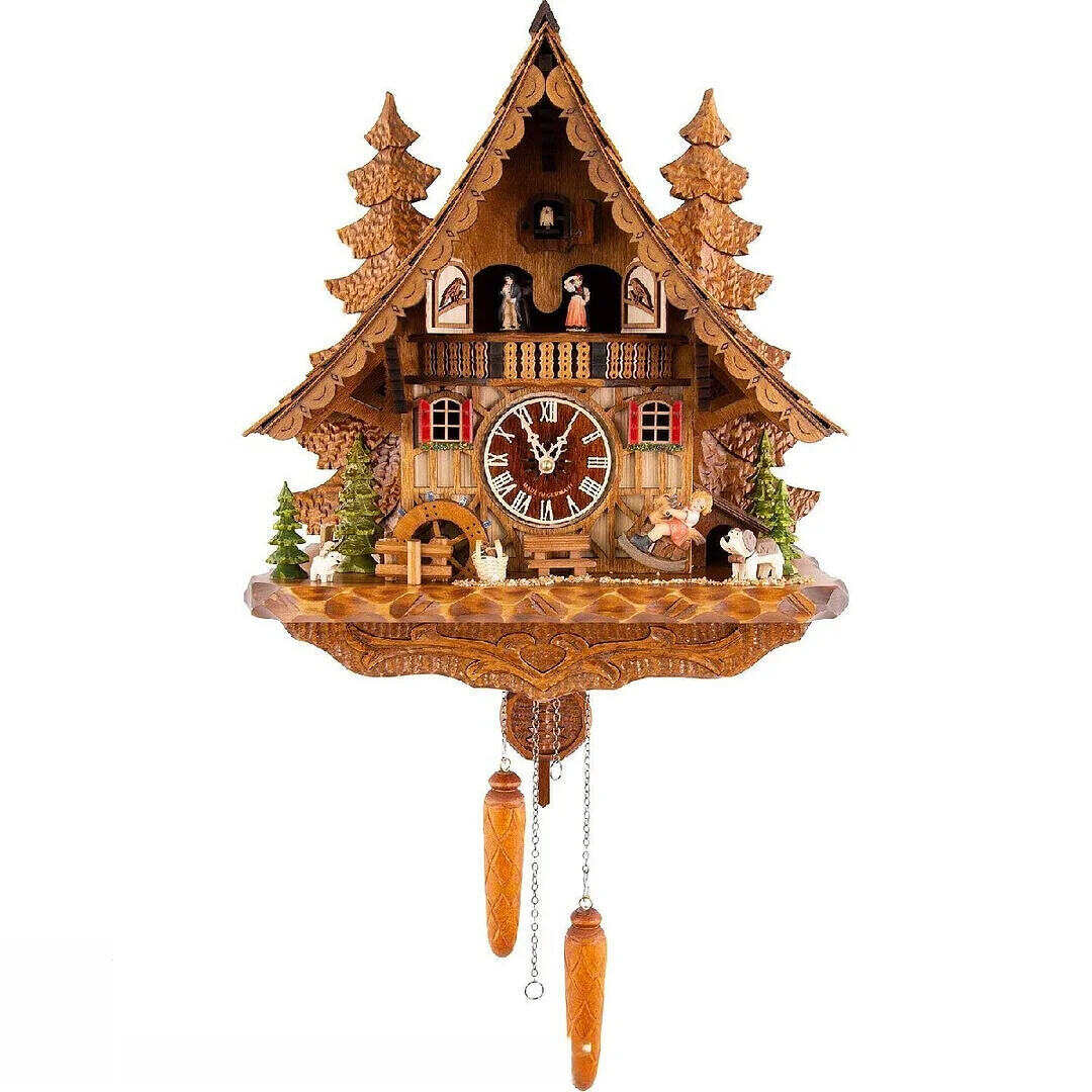 GERMAN CUCKOO CLOCK-GERMAN BLACK FOREST CUCKOO CLOCK