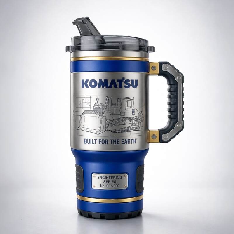 Komatsu Engineering Series Collector’s Tumbler