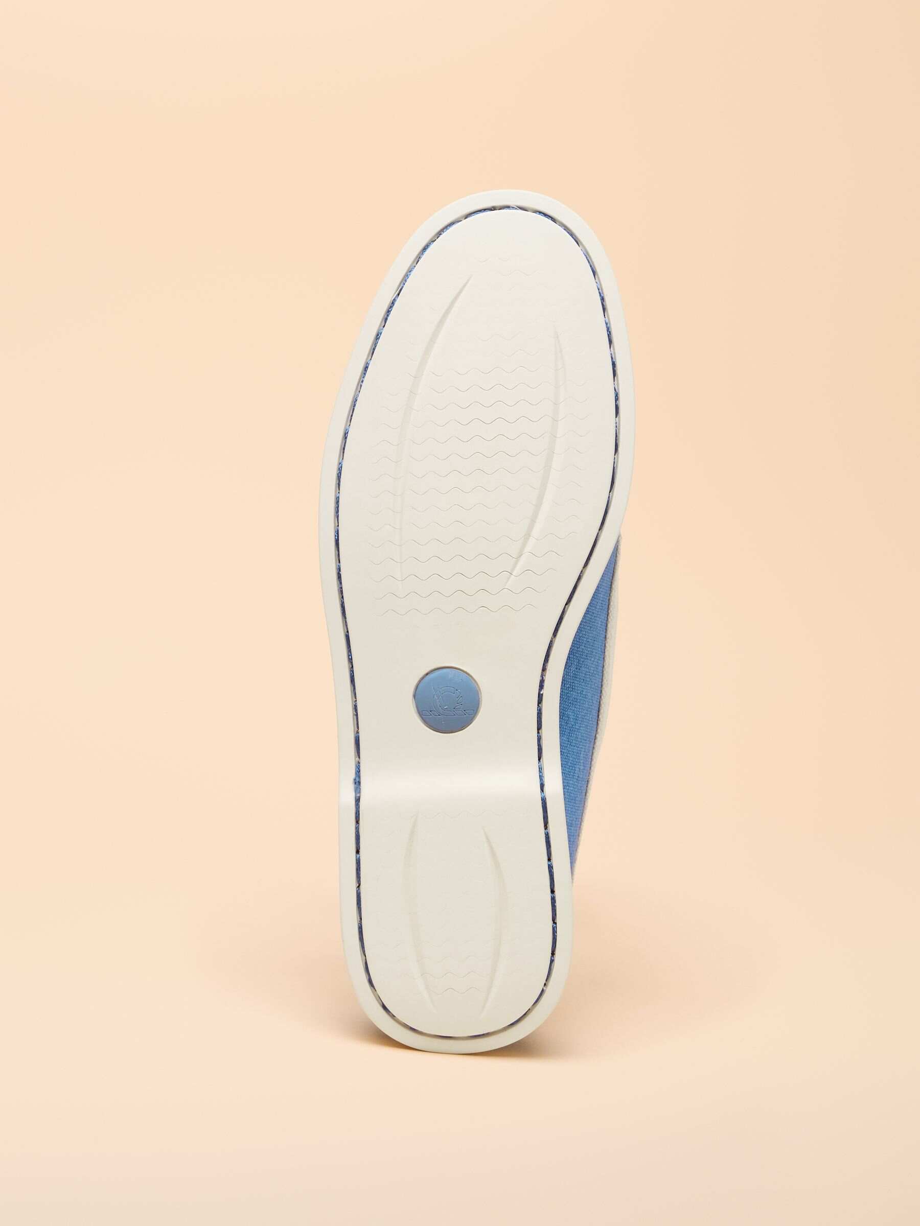 Joules X Chatham Pink Oat Mariner Deck Shoes
