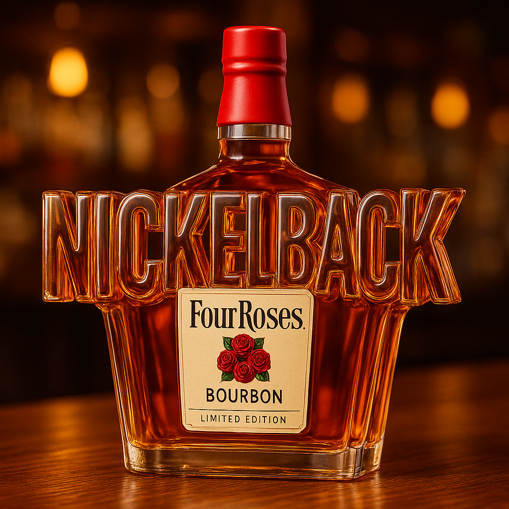 NICKELBACK Limited Whiskey Bottle