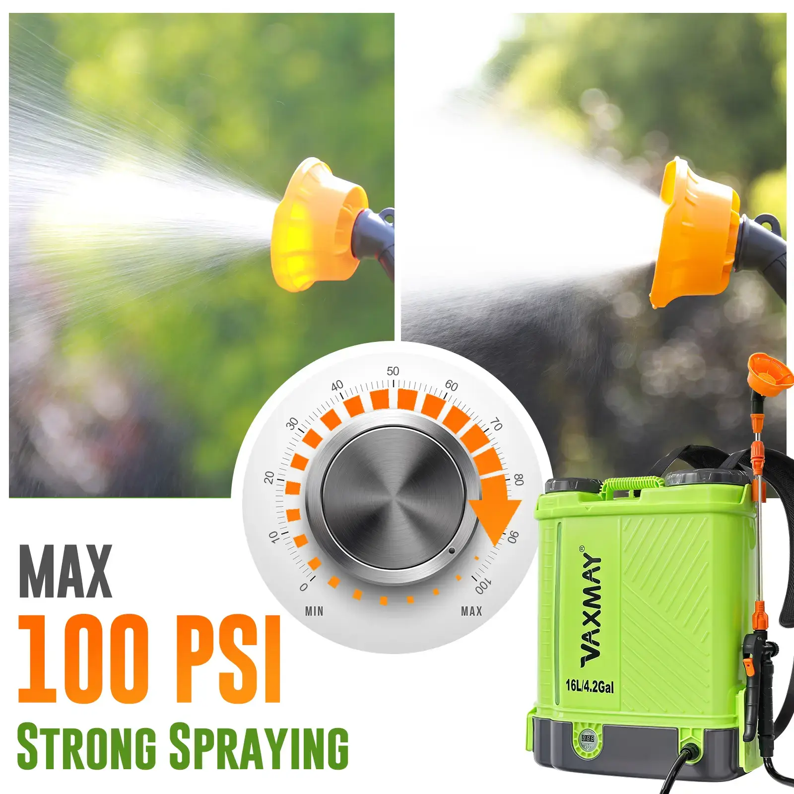 4 Gallon Battery Powered Backpack Sprayer
