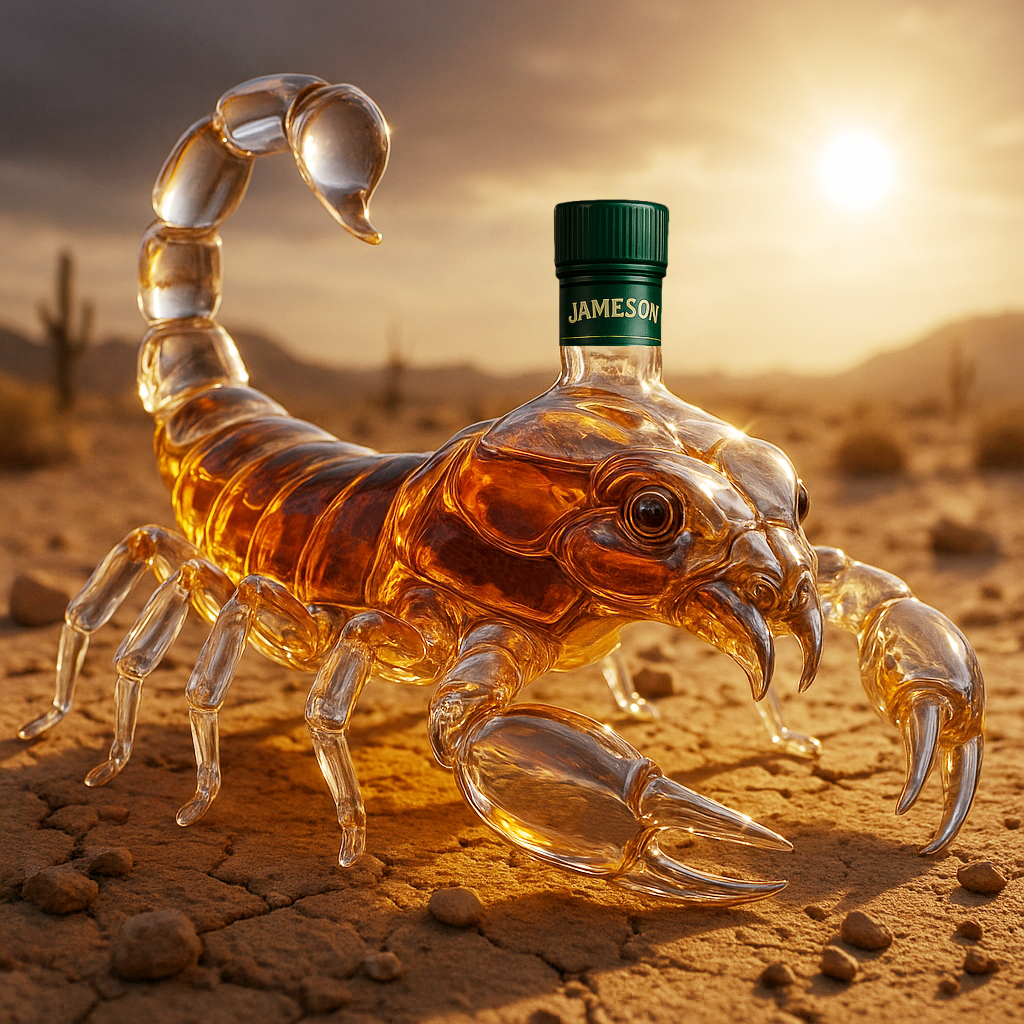 Scorpion King Whiskey Bottle