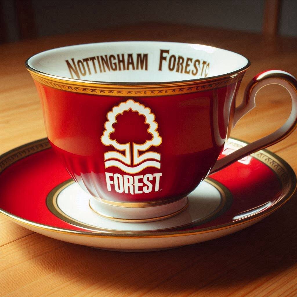 Premier League Football Teacup