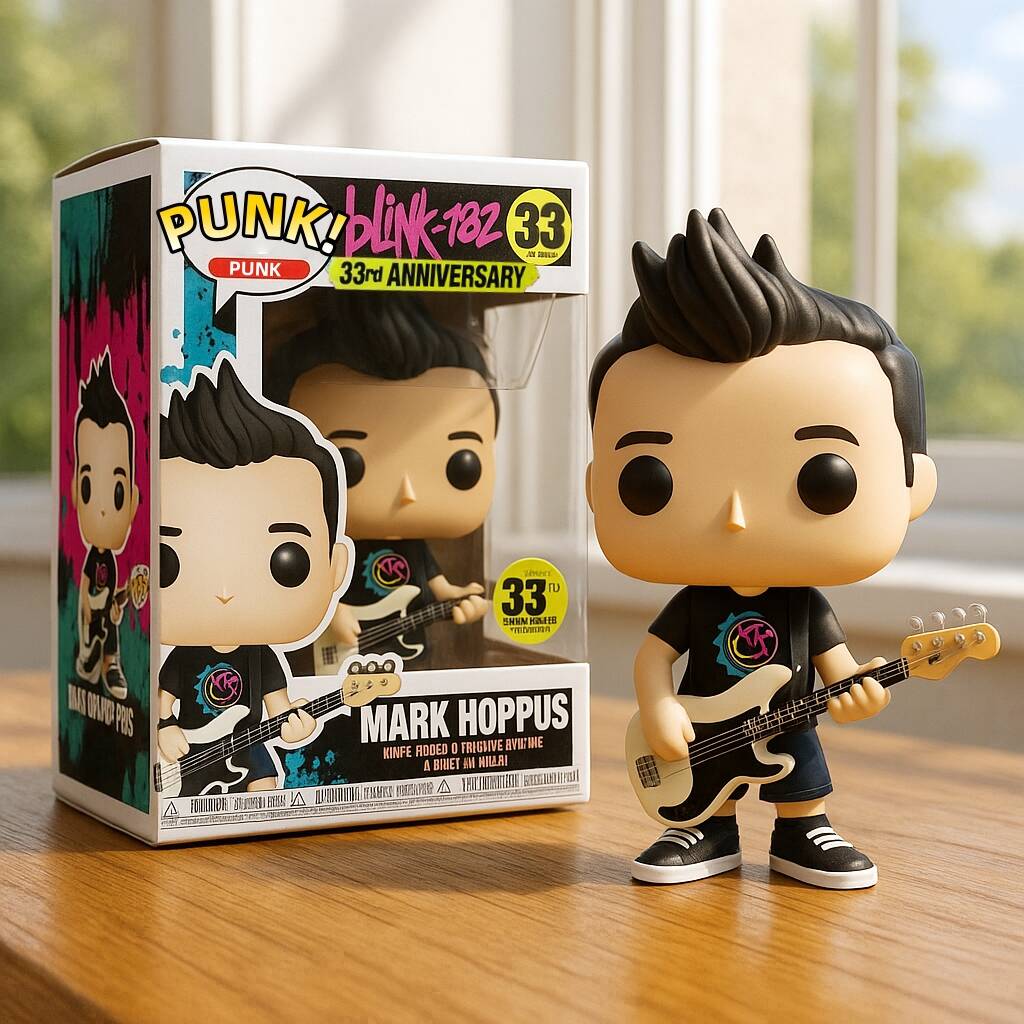 Blink‑182 33rd Anniversary Pop Figure