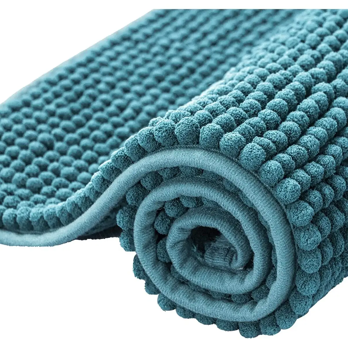 Subrtex Luxury Chenille Bath Rugs Soft Bathroom Mats