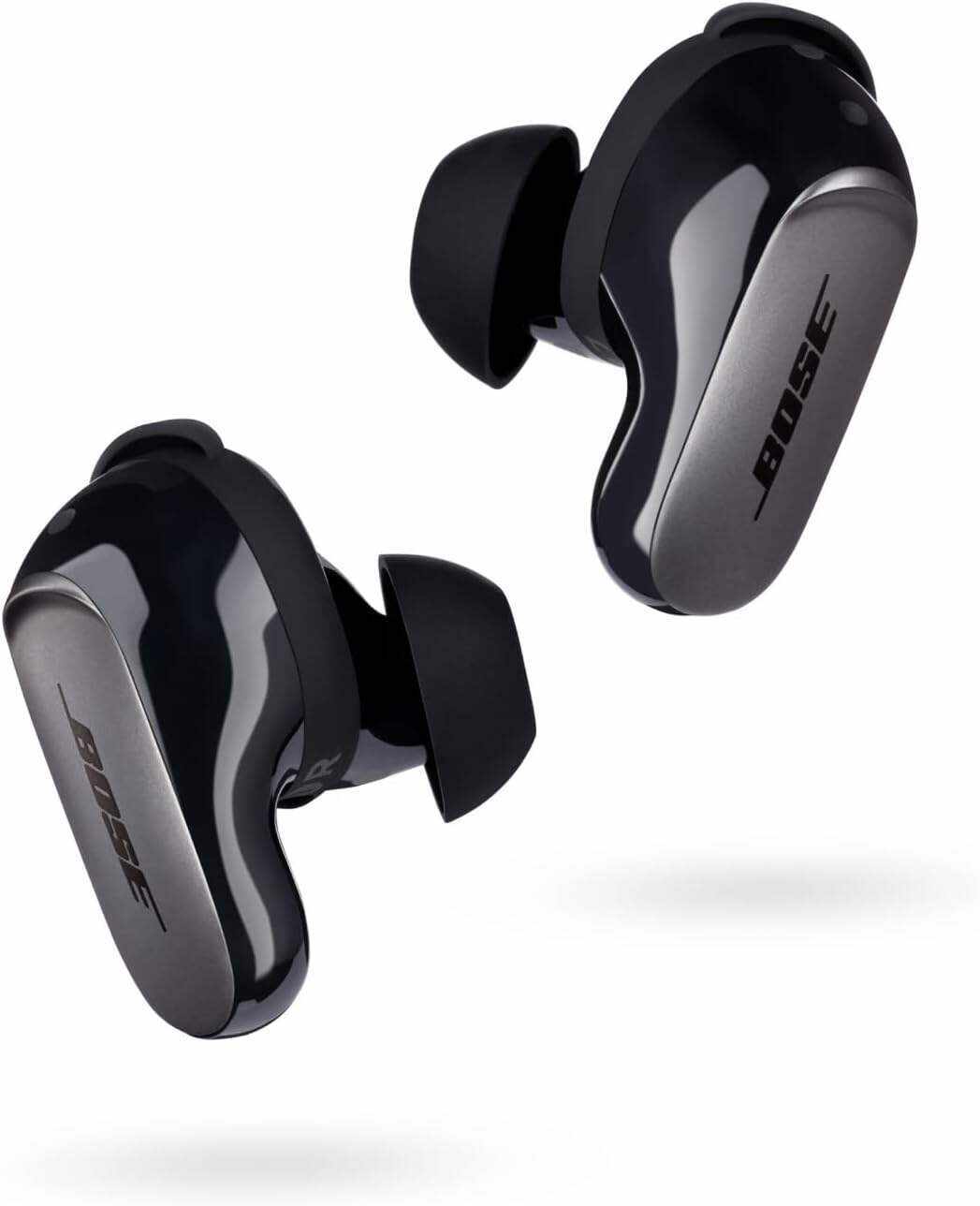 New QuietComfort Ultra Wireless Noise Cancelling Earbuds, Bluetooth Noise Cancelling Earbuds with Spatial Audio and World-Class Noise Cancellation, Black