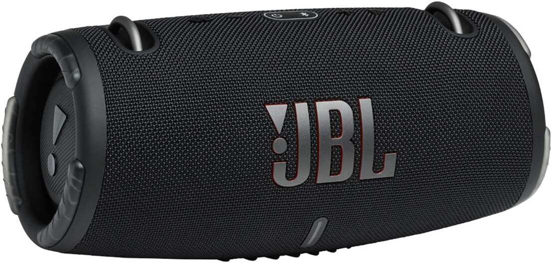JBL Xtreme 3 - Portable Bluetooth Speaker, Powerful Sound and Deep Bass, IP67 Waterproof, 15 Hours of Playtime, Powerbank, PartyBoost for Multi-speaker Pairing (Black)